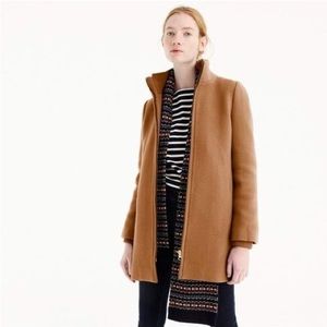 J CREW ITALIAN STADIUM WOOL COAT SIZE 12